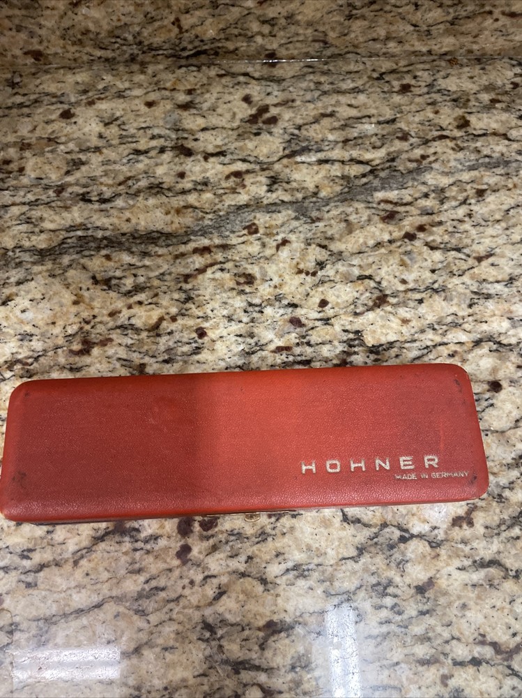 M Hohner Professional 64Chromonica 4 Chromatic Octaves Harmonica In Case