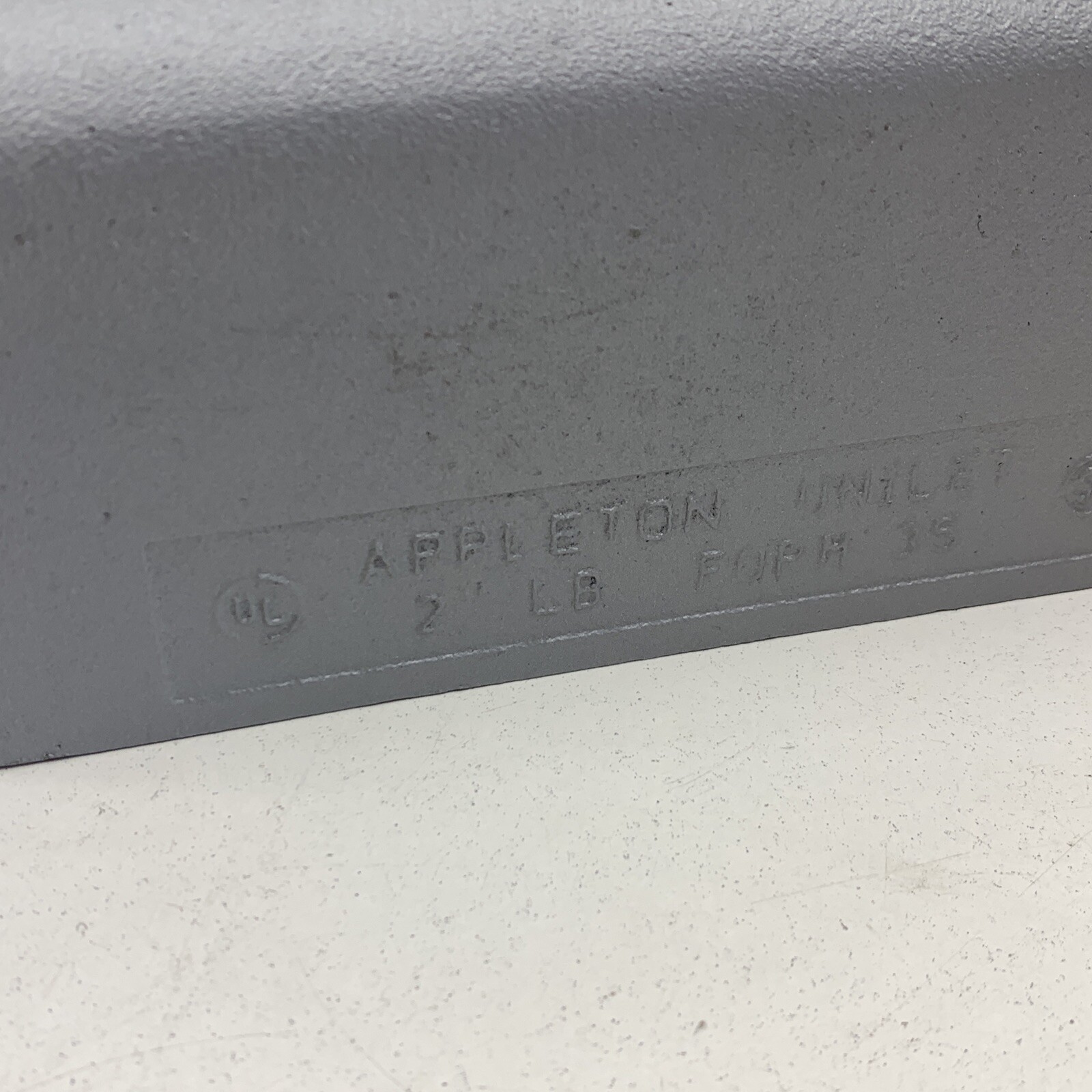 Appleton LB200-M Malleable Iron LB Conduit Outlet Body 2" (No cover or gasket)