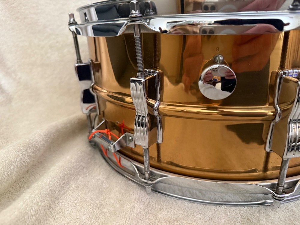 LUDWIG SNARE SUPRAPHONIC BRONZE STUNNING!!!!
