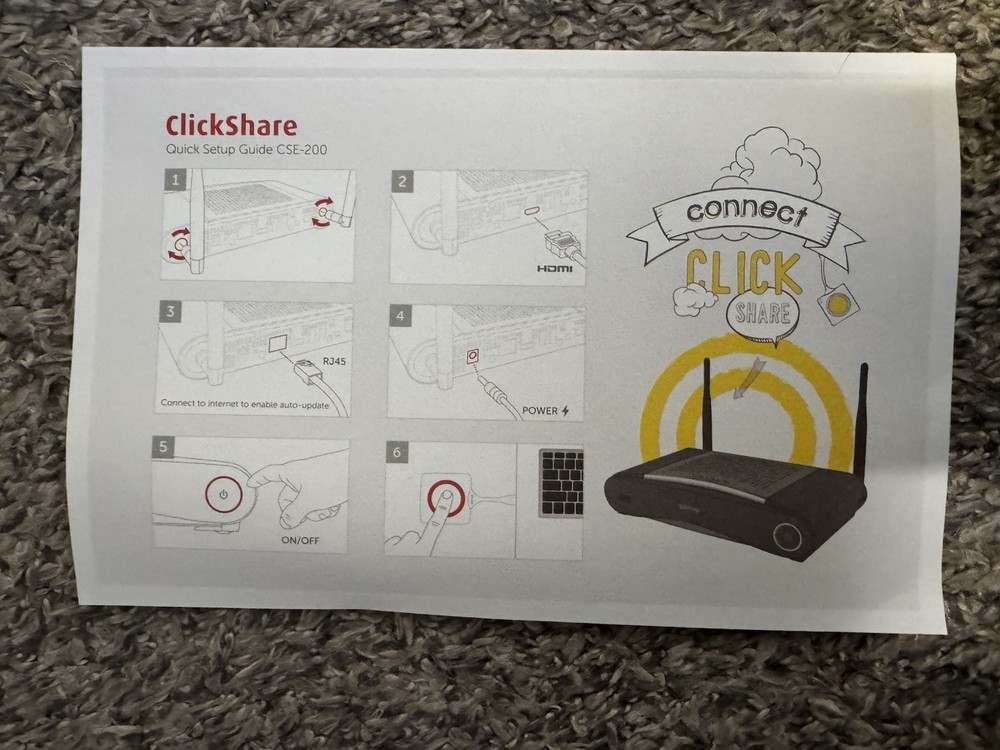 Barco ClickShare CSЕ-200 Presentation System