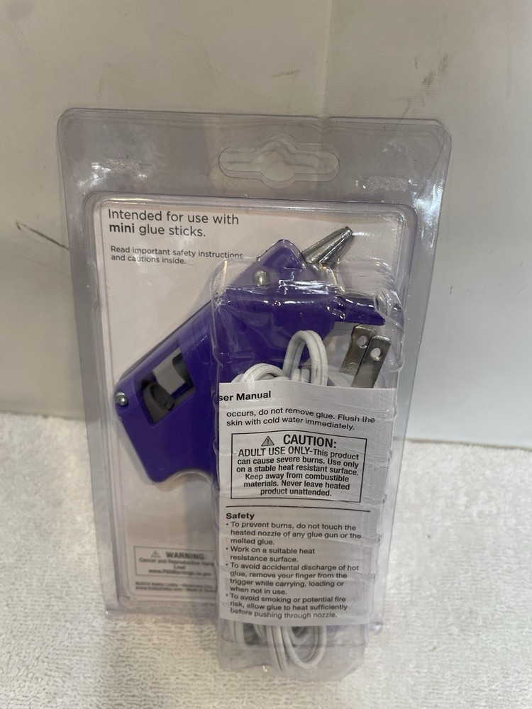 Purple Low Temp Mini Glue Gun