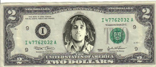 Bob Marley $2 Dollar Bill Mint! Rare! $1…