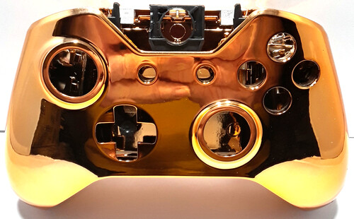 Controller Shell Compatible with the Xbox One Controller - Chrome