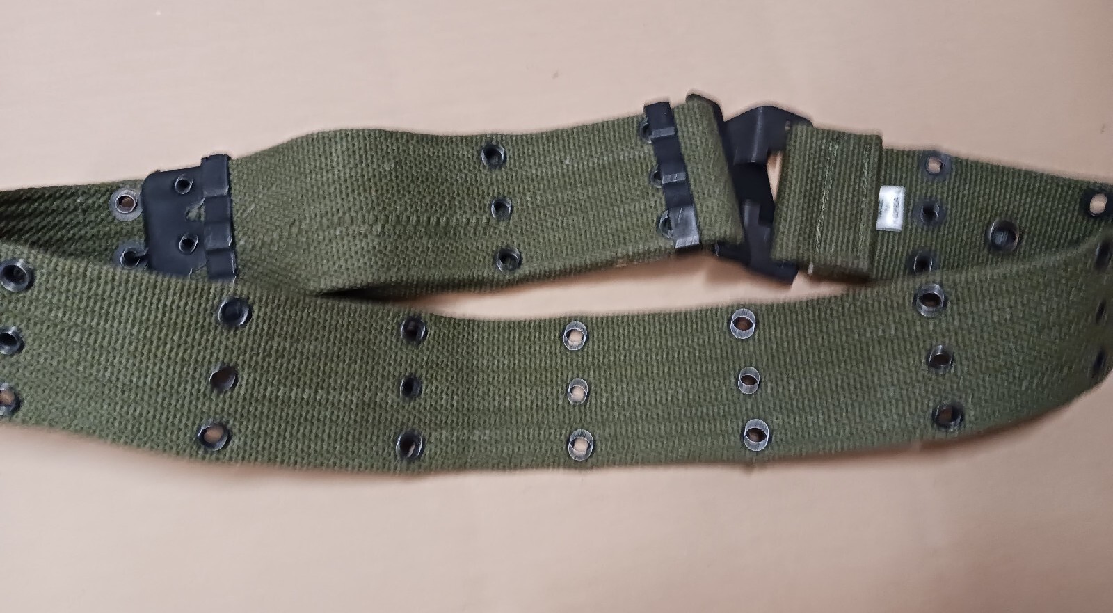 US Vietnam Style Reproduction Cotton Davis Belt