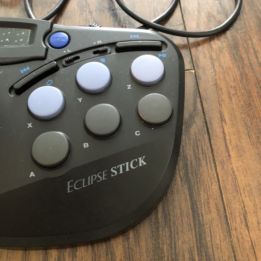 Sega Saturn Interact Eclipse Stick Controller TESTED!