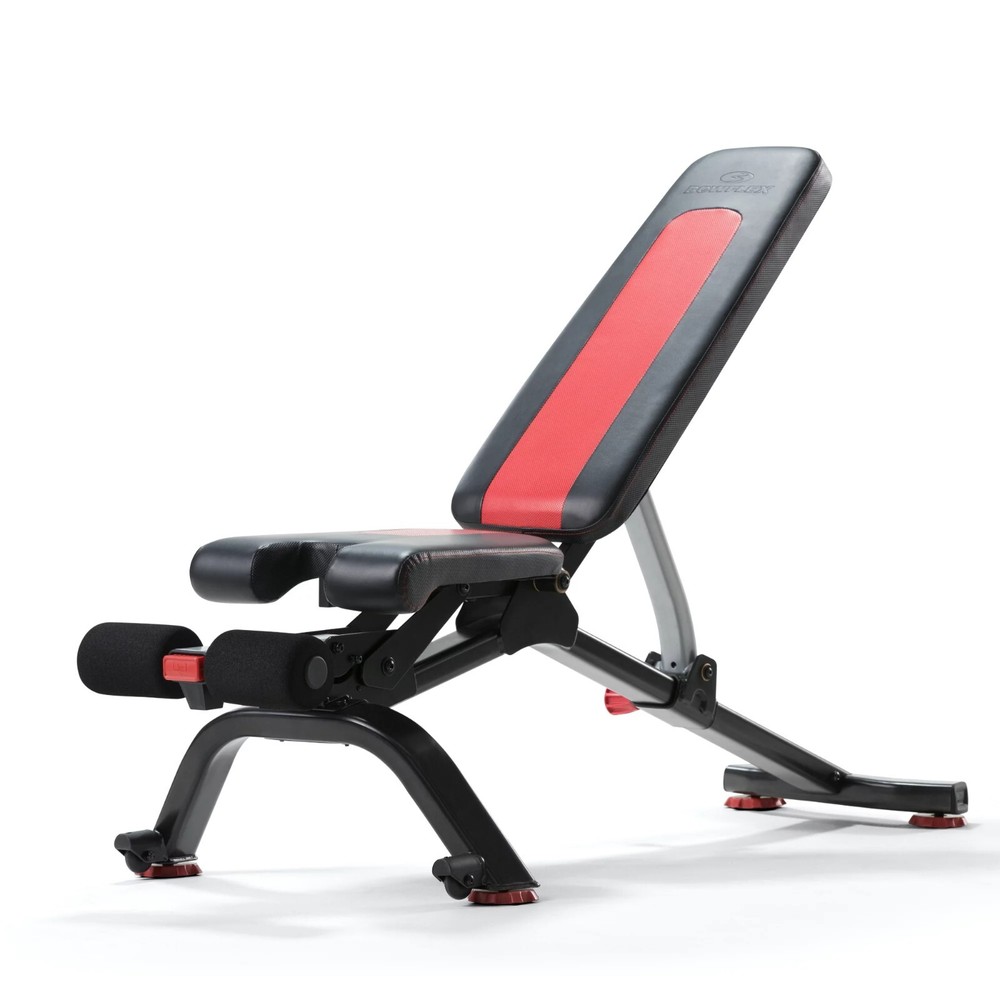 Bowflex 5.1S Stowable 6 Position Adjustable Bench, 552 Dumbbell