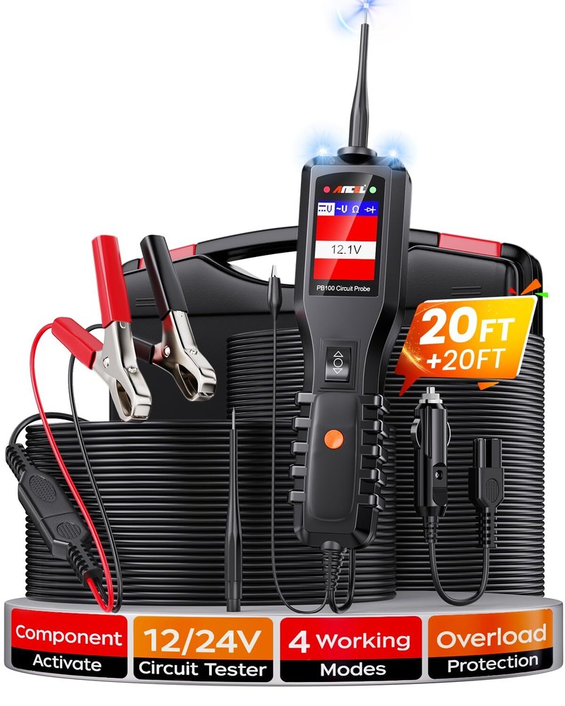 Car PowerScan Electrical Probe Tester Power Circuit Tester AVOmeter Diagnostic