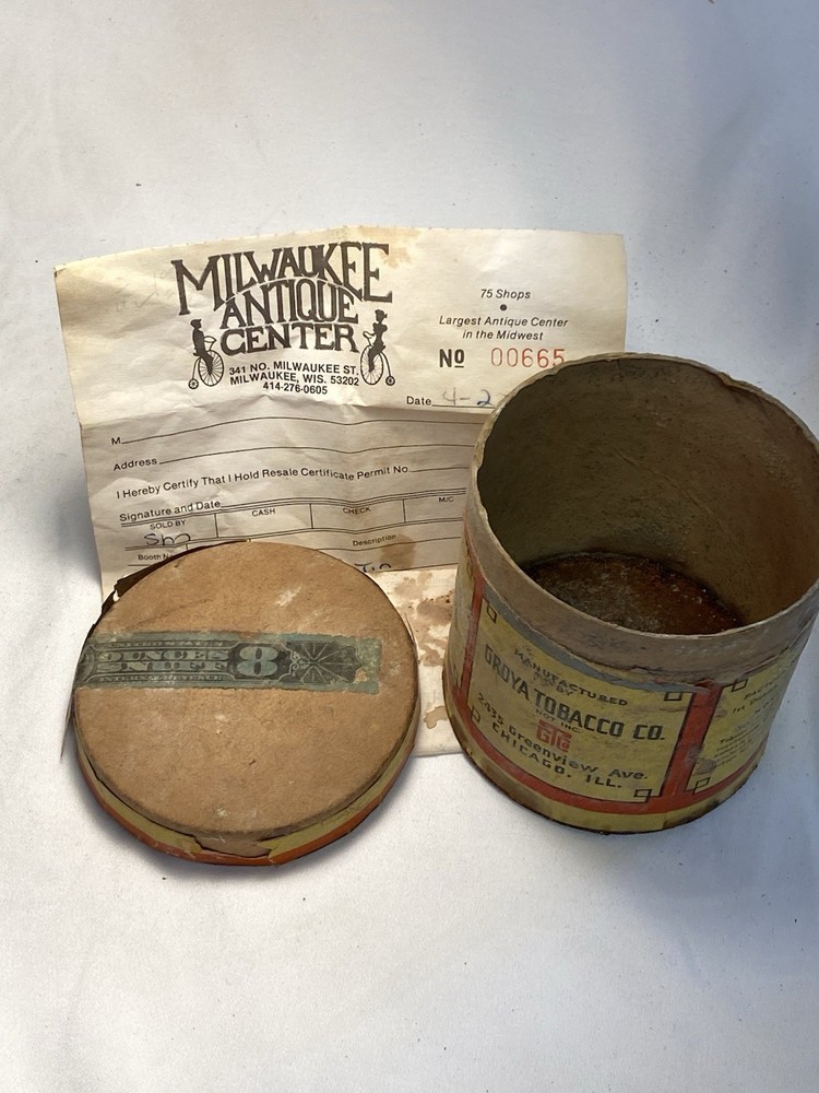 Groyas Snuff Cylinder Kosinyer Snuff
