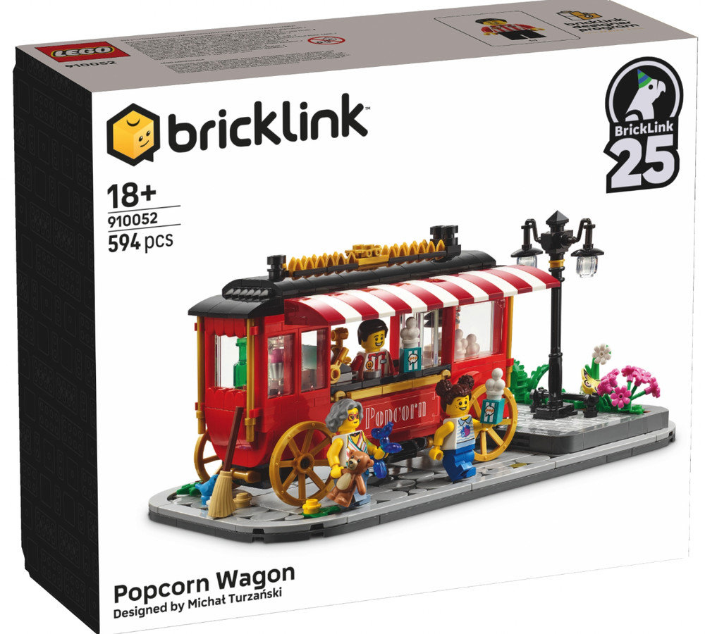 Lego #910052 Popcorn Wagon Bricklink Designer Program Set