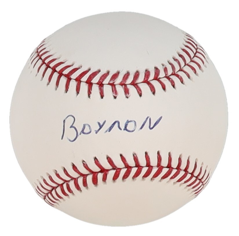 BAYRON LORA-Texas Rangers (Outfielder) Signed OML Baseball (JSA Basic COA)