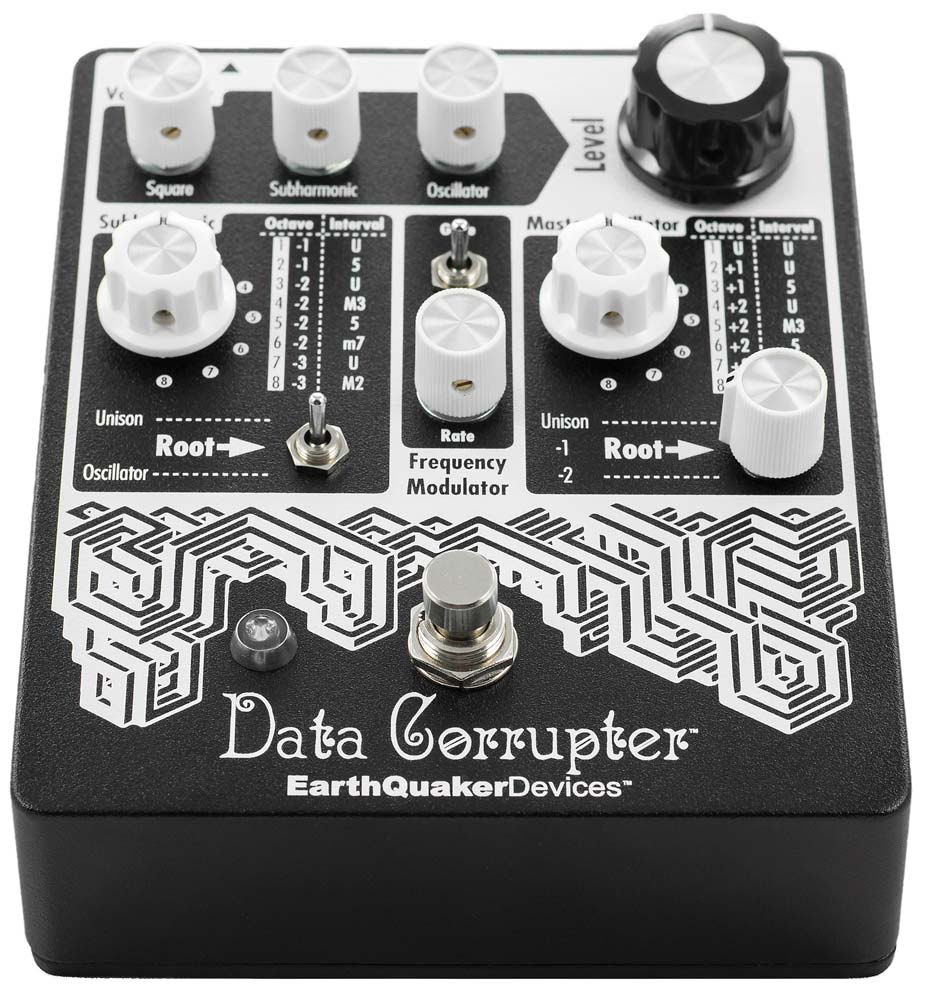 New Earthquaker Devices Data Corrupter Modulated Monophonic Harmonizing Pedal