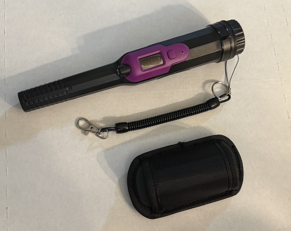 Metal Detector HandHeld Pinpointer Pointer Probe Waterproof Find Treasure Rings