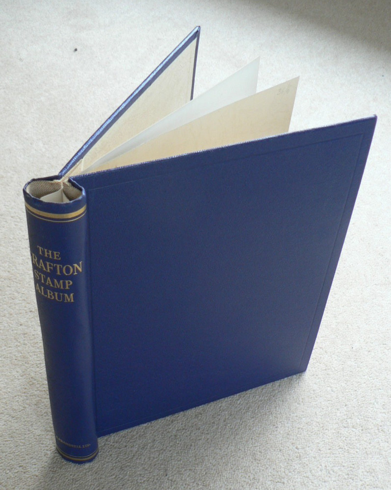 WA Prangnell A4 Grafton Springback Stamp Album - Blue