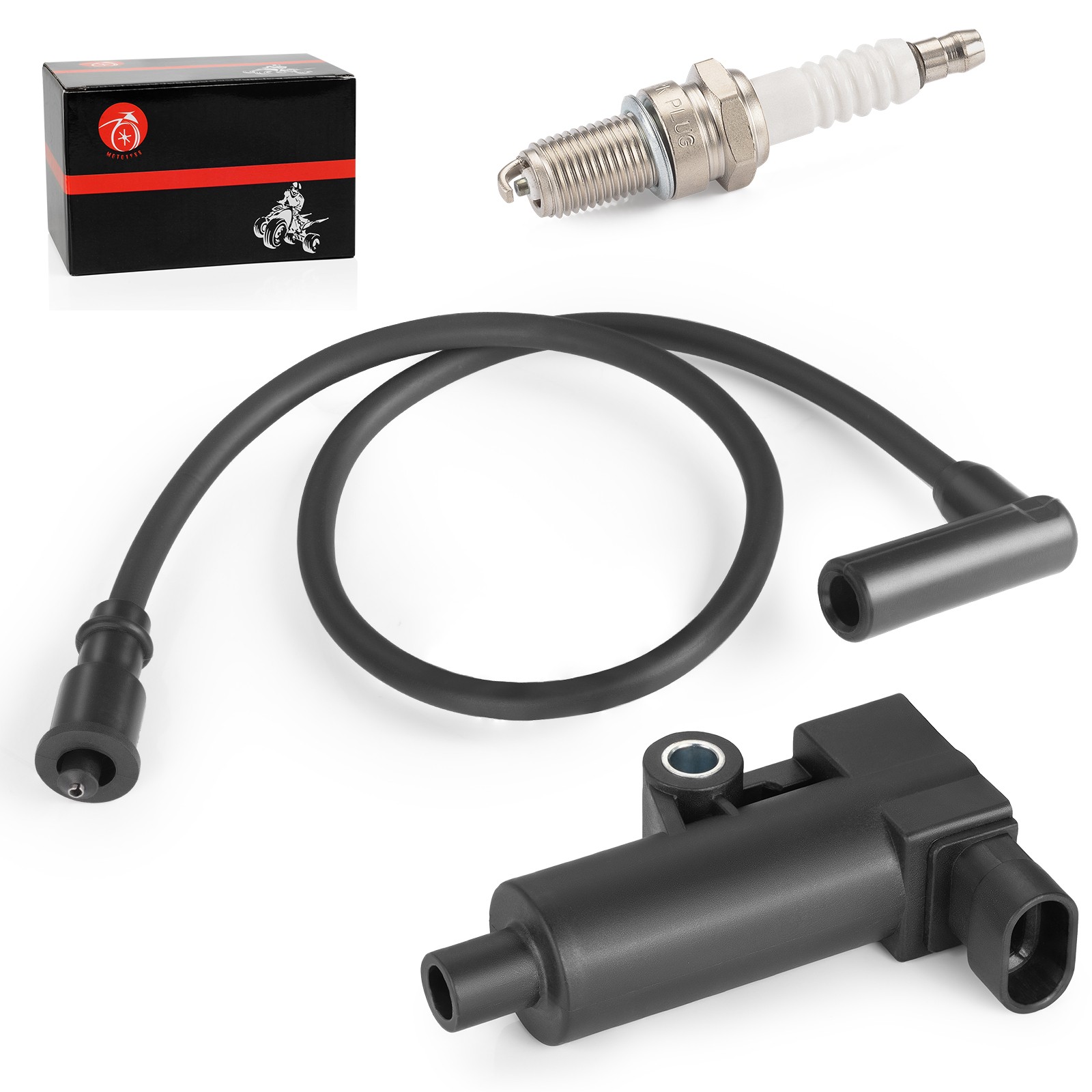 Ignition Coil Cable Wire Spark Plug Kit For Hisun 500 UTV MSU Massimo Cub Cadet