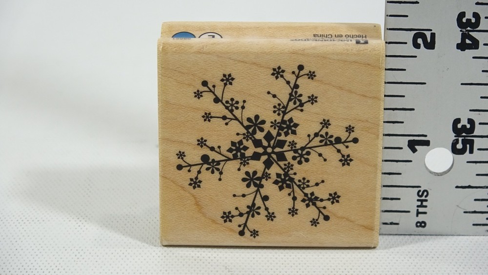 Inkadinkado Rubber Stramp Snowflake 98651