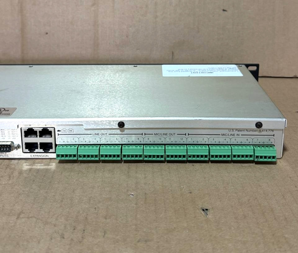 LECTROSONICS INC DM812 DIGITAL AUTOMATIC MATRIX MIXER + DSP