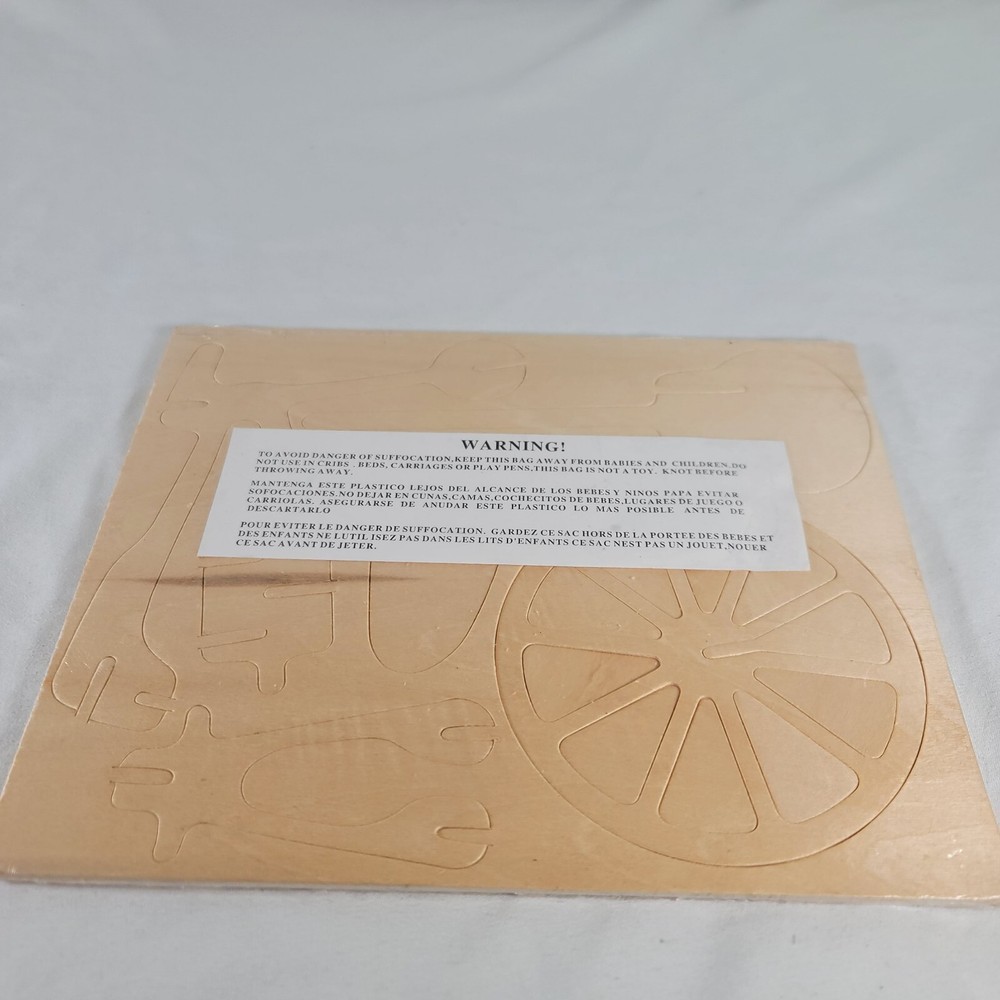 Educational Creative 3-D Wood Craft Model - Bicycle SG201