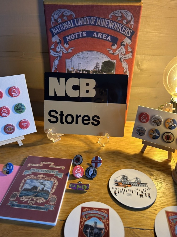 NCB Colliery Stores Aluminium Sign 8”x6” All Collieries Available 😎✅🍻