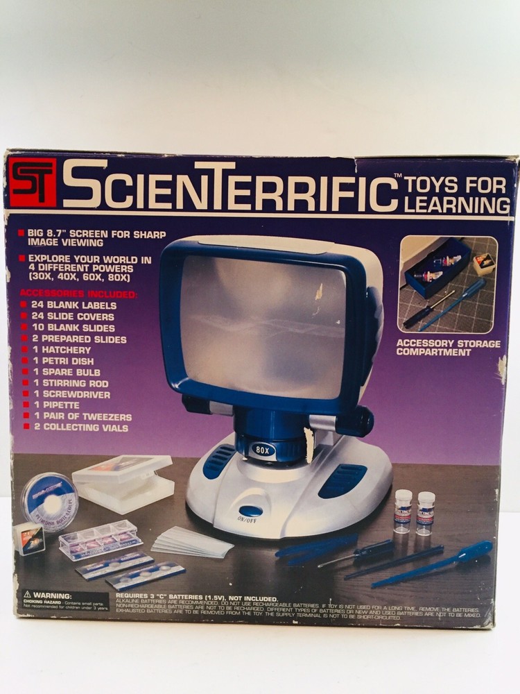 Vintage ScienTerrific Science Screen Set