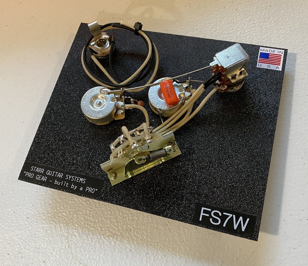 Fender Stratocaster "7 Way Sound" electronics upgrade!