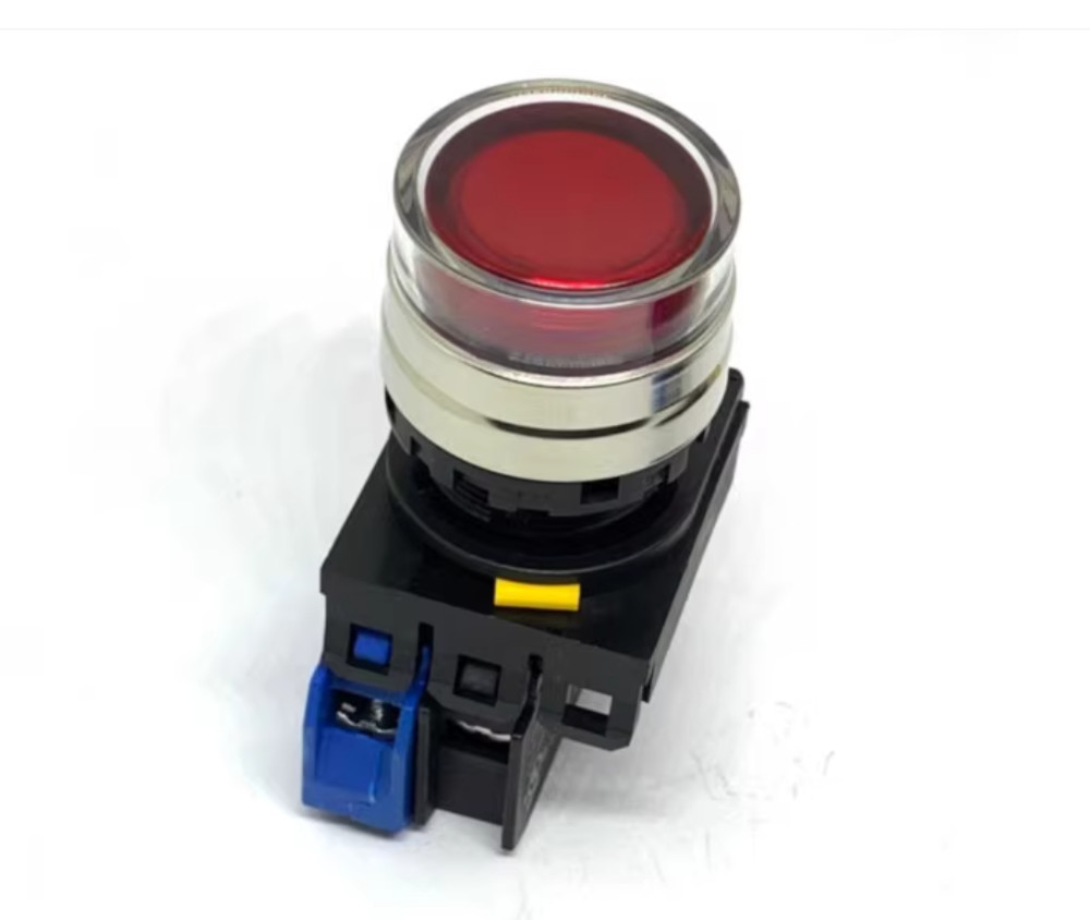 1PC New IDEC Self-reset button without light YW4L-MF2E02Q0R red 2NC #LL