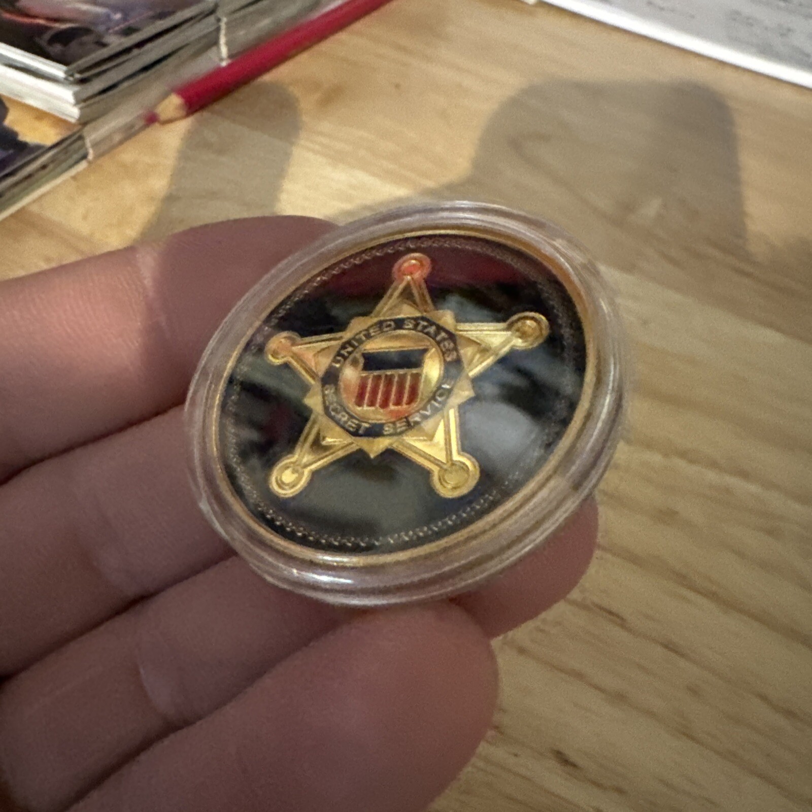 Presidential Secret Service Challenge Coin Commander Police Trump Sniper GIFT