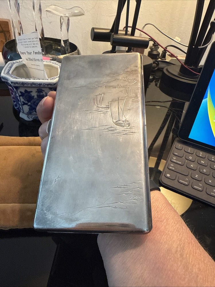 Sterling Cigarette Case