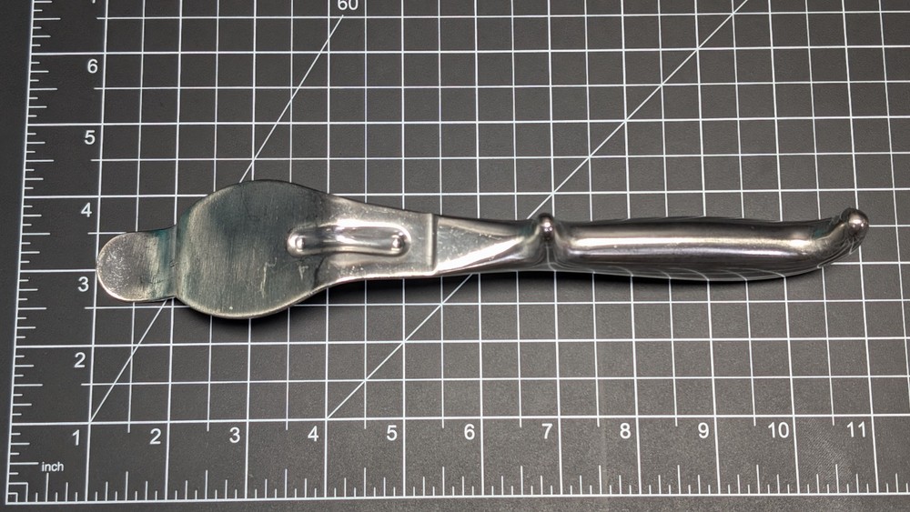 Jarit 225-400 Bennett Tibia Retractor Narrow Blade Angled 45mm 9-3/4" Elevator