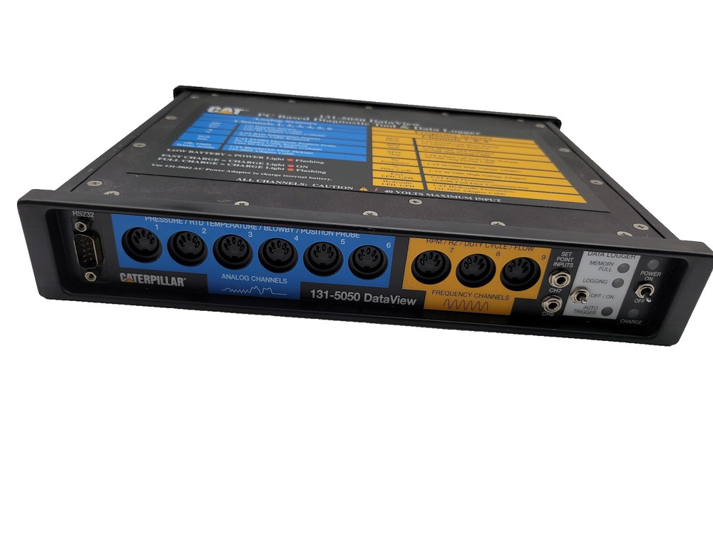 CAT 131-5050 DATA VIEW PC BASED DIAGNOSTIC TOOL & DATA LOGGER W/ ACCESSORIES