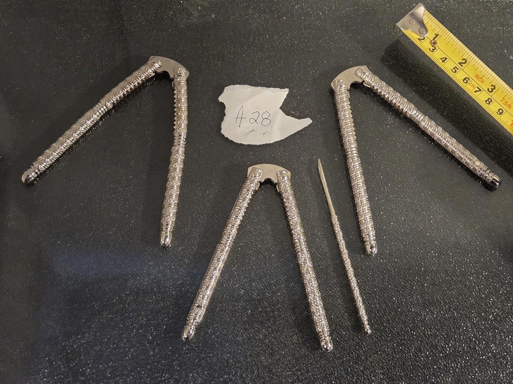 Nutcracker with Pick Lot | 4 Units - Intricate Design - Classic Set