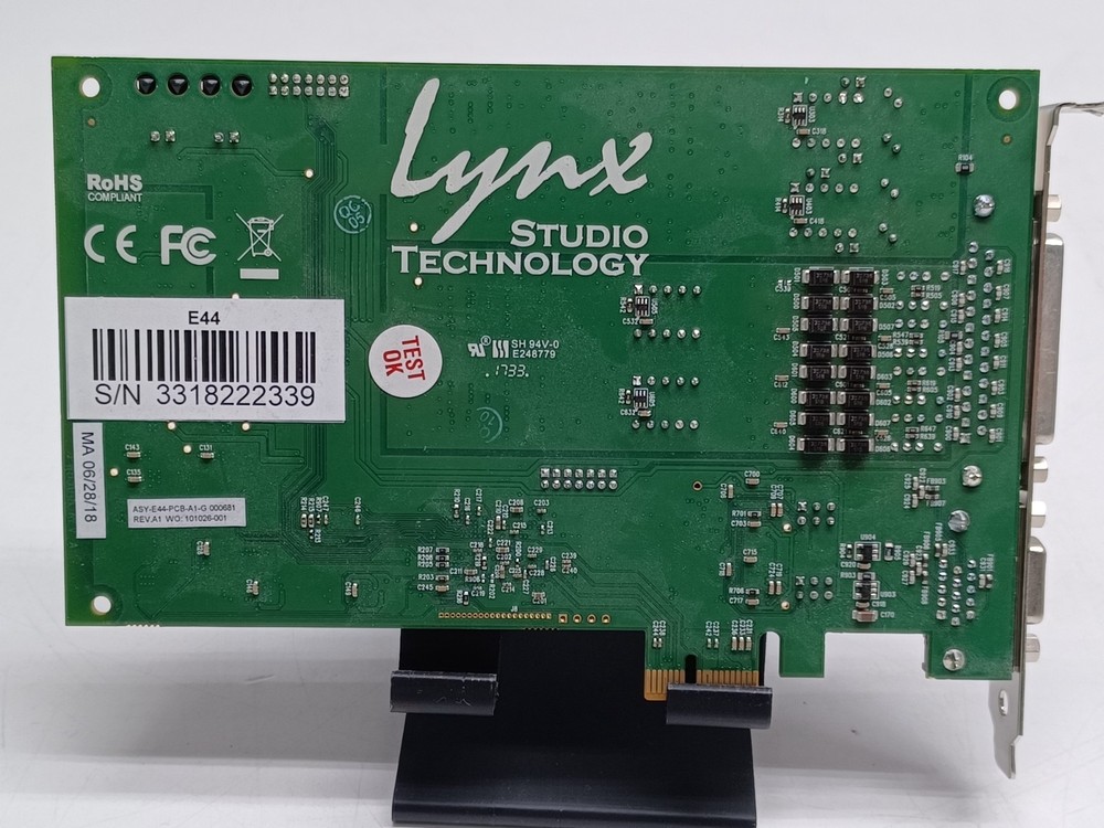 Lynx Studio Technology E44 PCI Express 4-Channel Professional Audio Interface