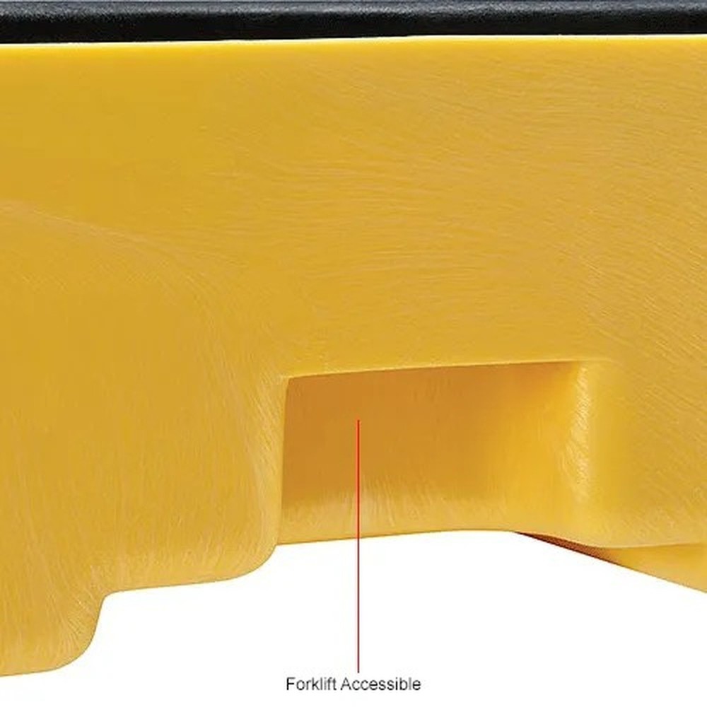 4-Drum Spill Containment Modular Platform - 2 Piece - Assembled