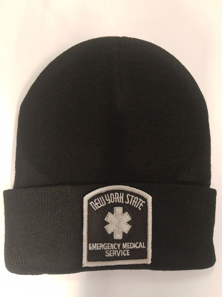 NYS EMS Patch Winter Beanie