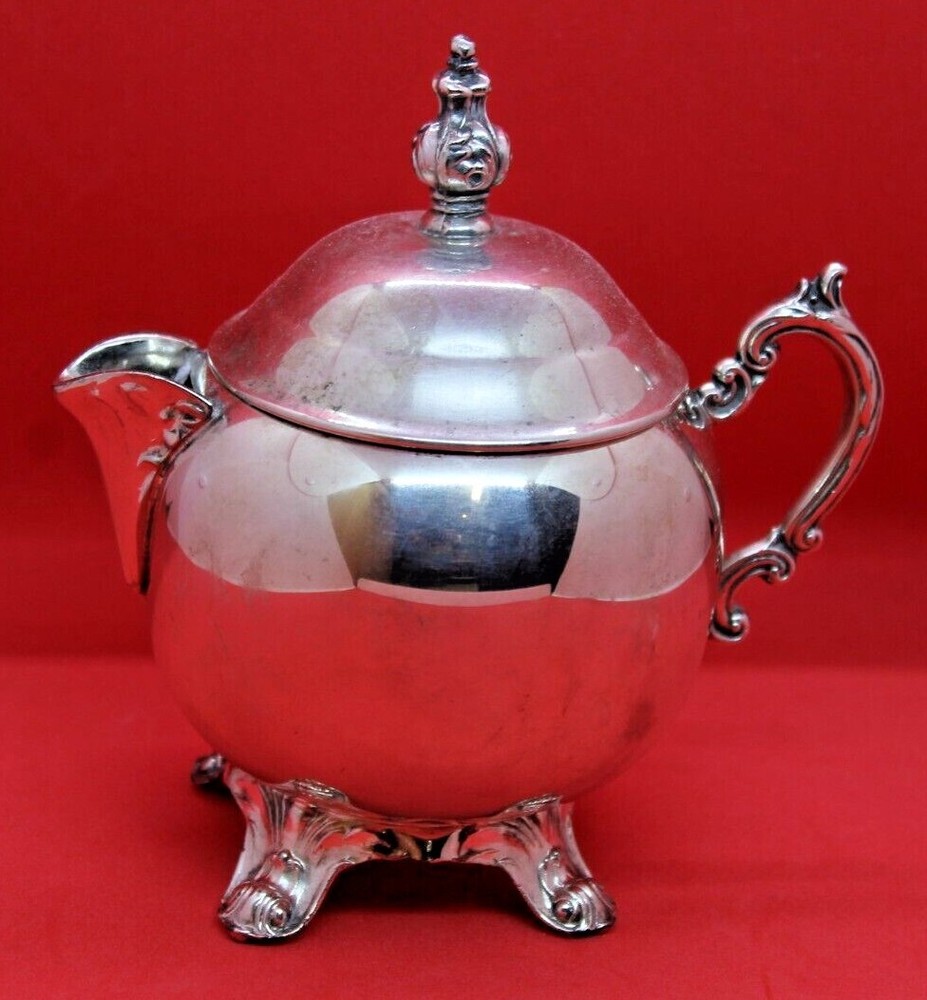 FB Rogers Silverplate 2333 Creamer With Lid