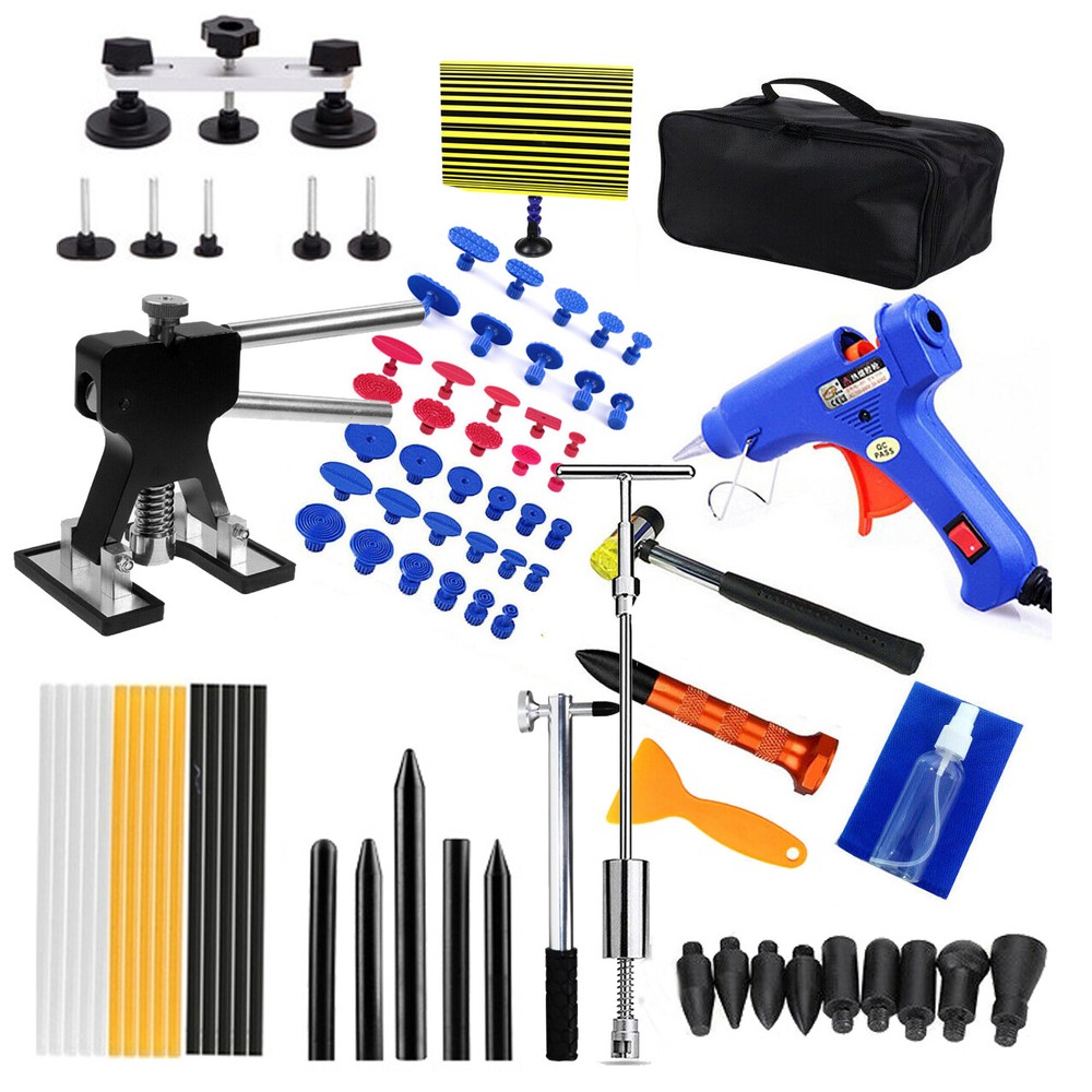 Paintless Car Dent Repair Kit Puller Removal Kit Hail Damage Remover Puller Tool