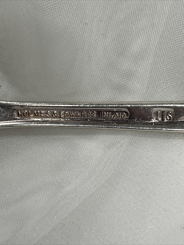 Holmes & Edwards Seafood Forks Silverplate Flatware 7 Inches