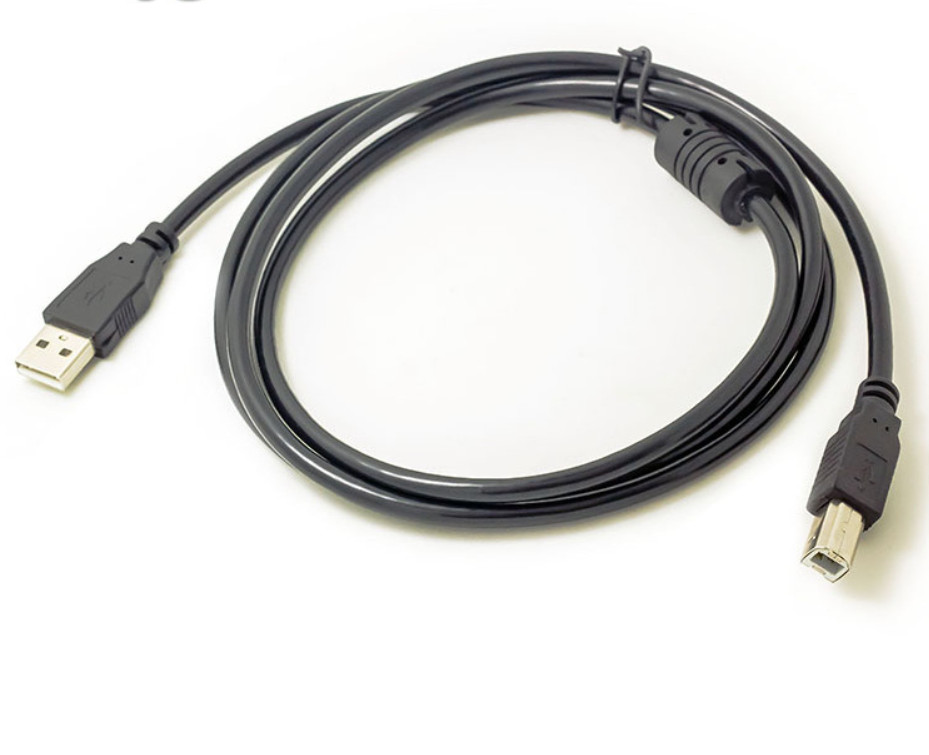 New  Black USB printer cable 1.5M Free Ship