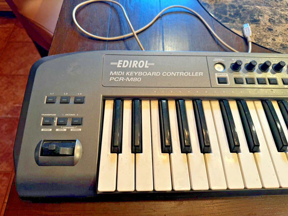 Edirol midi keyboard controller pcr-m80