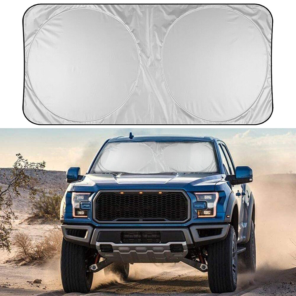Foldable Jumbo Extra Large Car Front Windshield Sun Shade Visor UV Block Cover