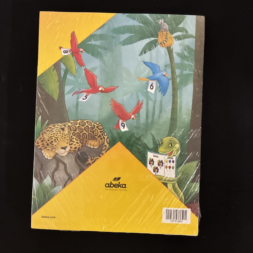 A Beka Arithmetic 1 Student Set - Unbound Student Worktext & Tests Speed Drills