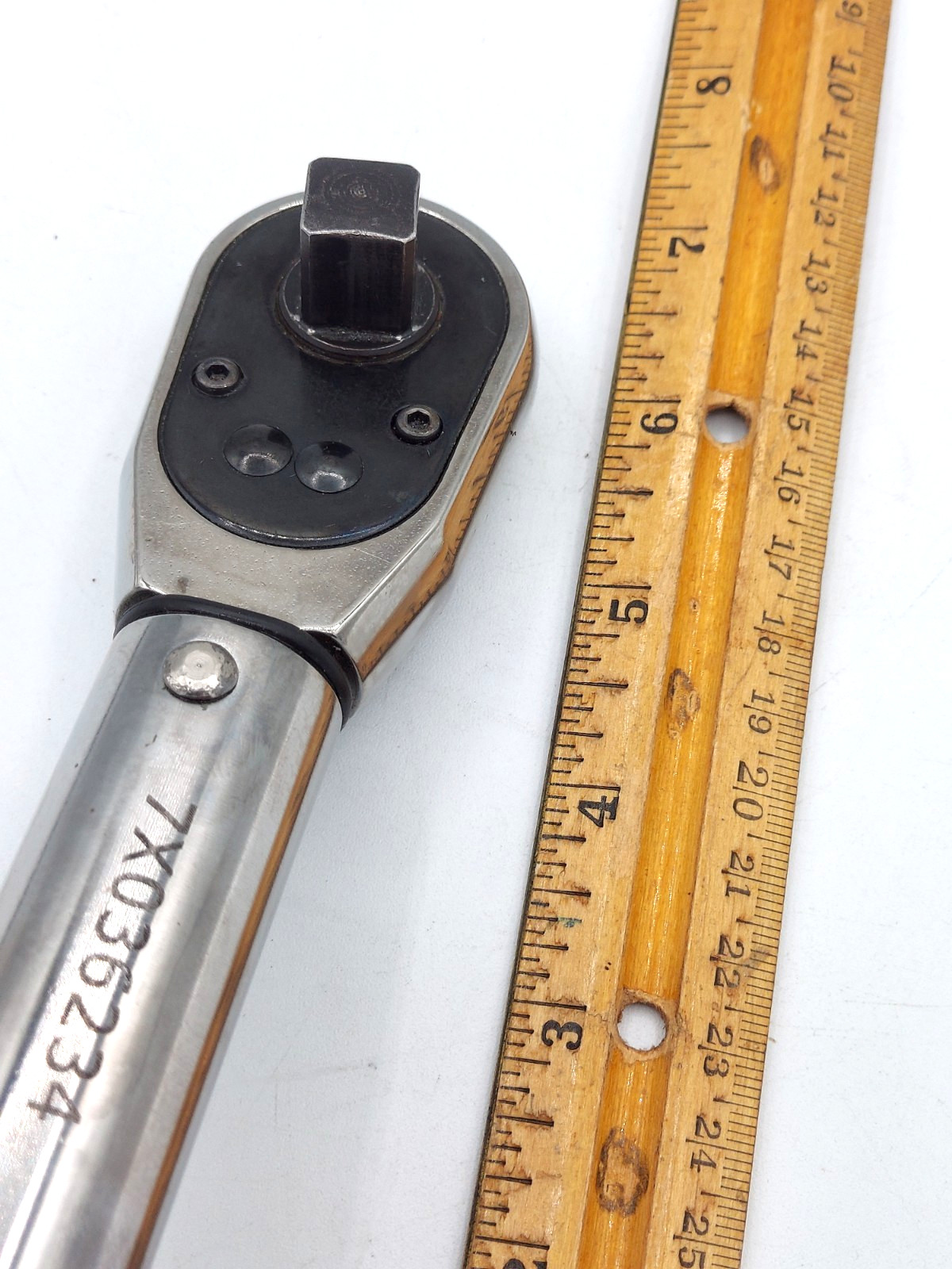 Precision Instruments 1/2” Torque Wrench 24" Long M3R2500H Boeing Surplus CLEAN