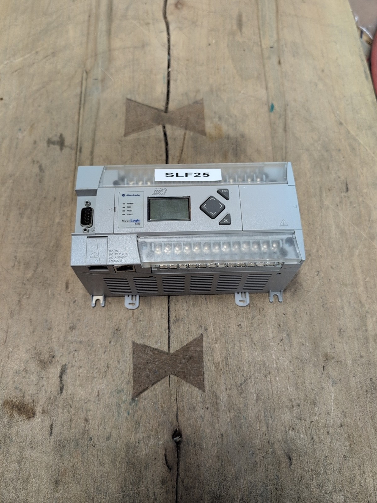 Allen-Bradley MicroLogix 1400 Controller 1766-L32BXBA Ser. B FW. 15 32PT Used