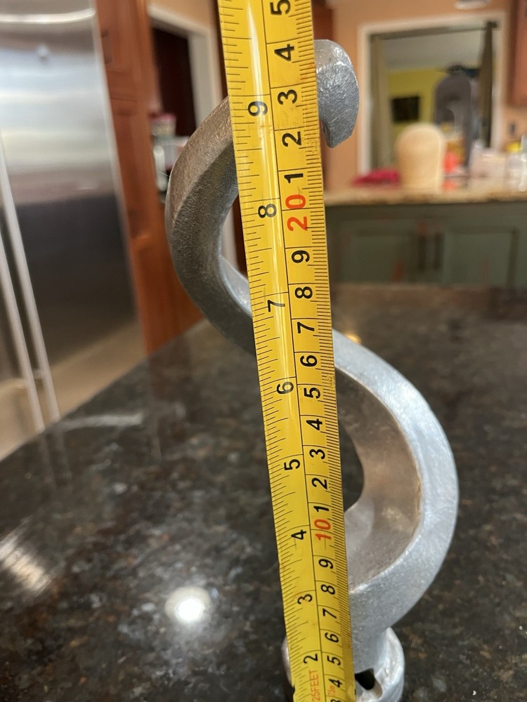 Dough Hook w/ Locking Pin 12 Qt Unmarked