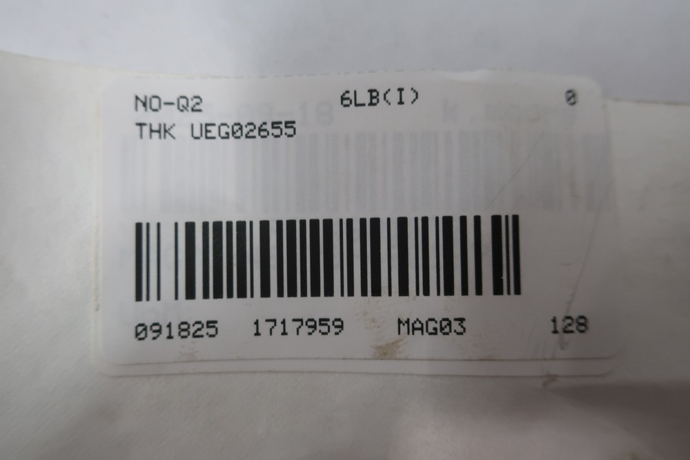 Thk UEG02655 SHS25C Linear Guide