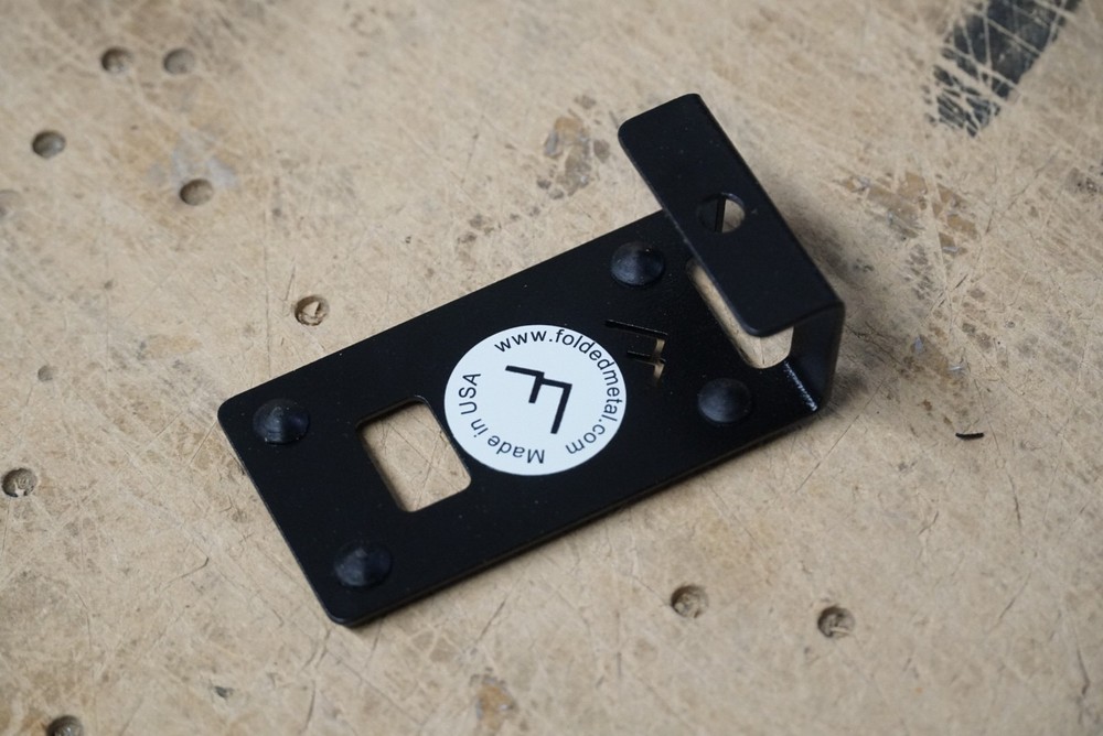 Black Universal radio mount