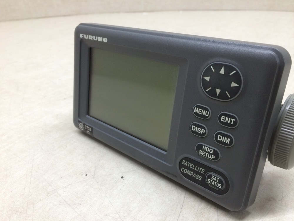 Furuno SC-502 Satellite Compass V2.01 Display Head Screen Button