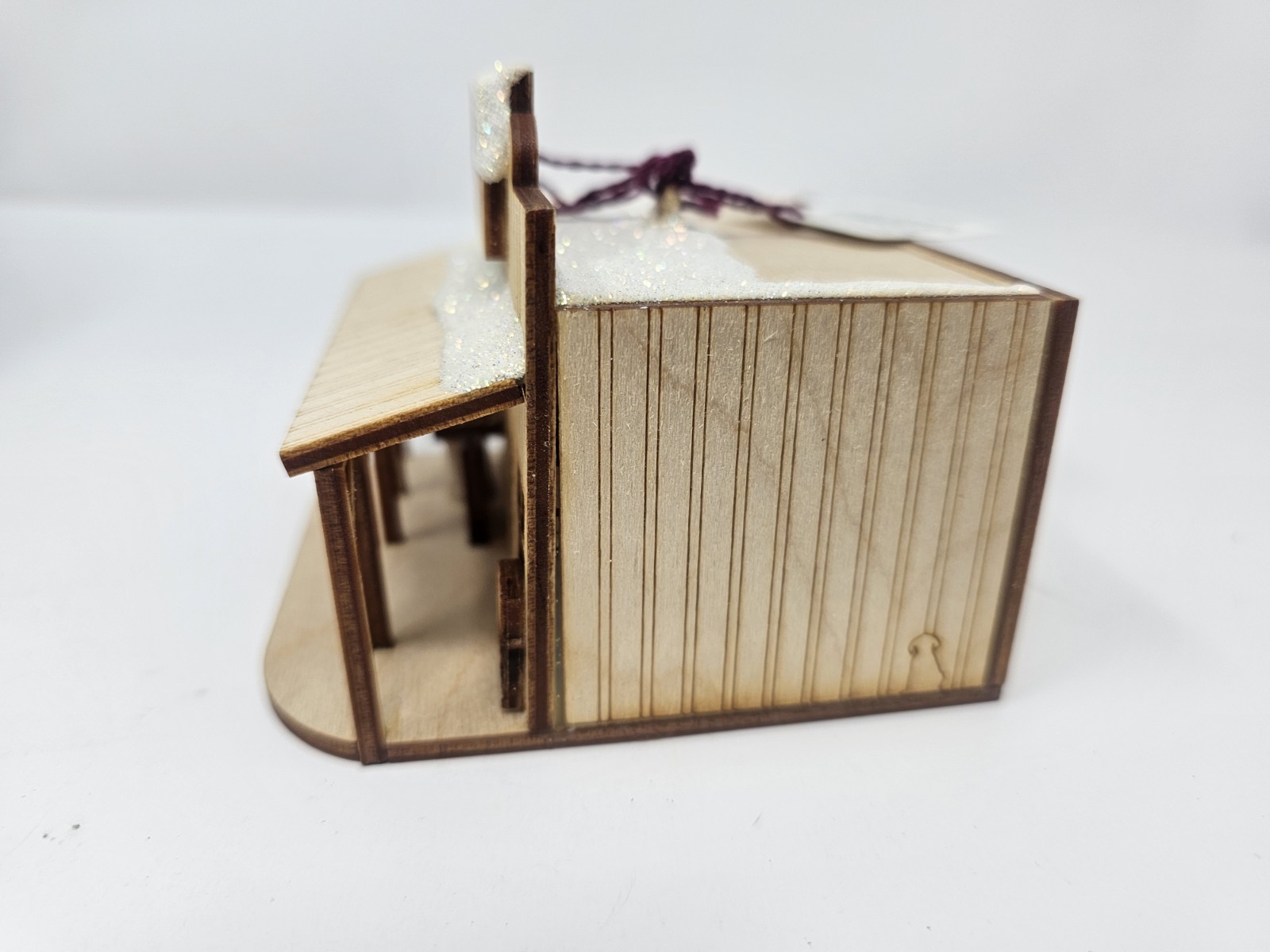 CRACKER BARREL GINGER COTTAGES WOODEN ORNAMENT CHRISTMAS OLD COUNTRY STORE