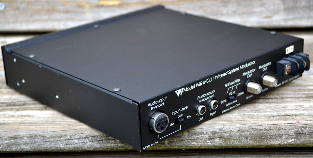 Williams Sound MOD 1 Infrared System Audio Processor Modulator WIR MOD1 USA Made