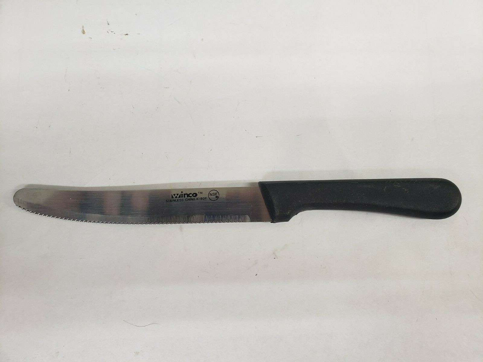 Pk/12 Winco K-50P 5" Steak Knife