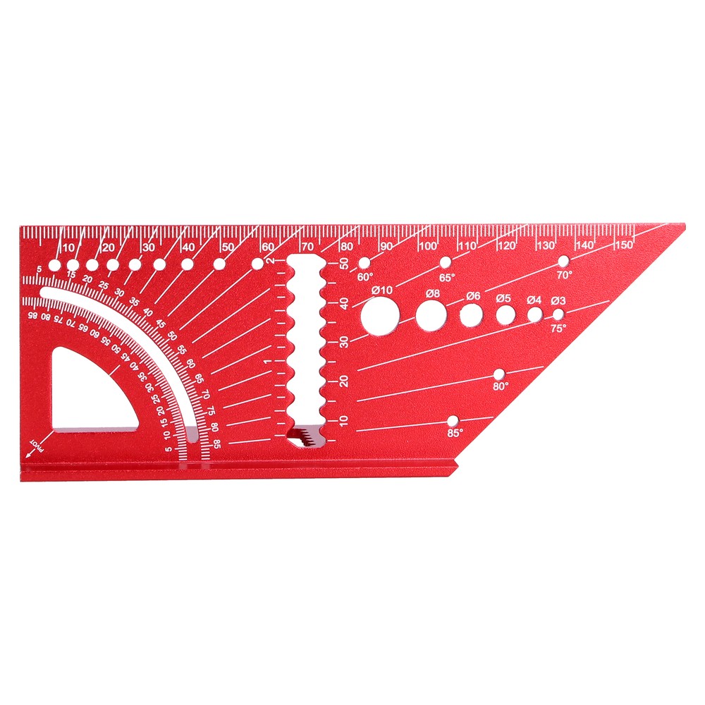3D Mitre Angle Measuring Tool Square Size Measure Ruler Multifunctional